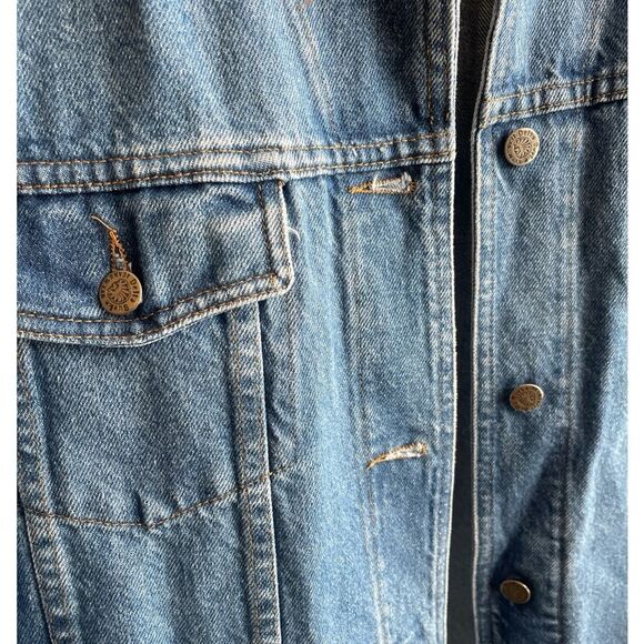 Delta Blues Jean jacket 1X with Brown Label - Picture 2 of 6